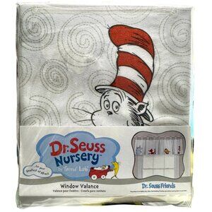 Dr. Seuss Nursery The Cat In The Hat Window Valance by Trend Lab